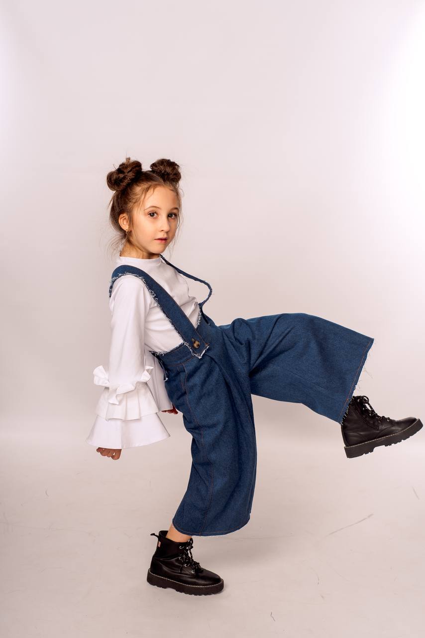 stylische Culotte-Jeans