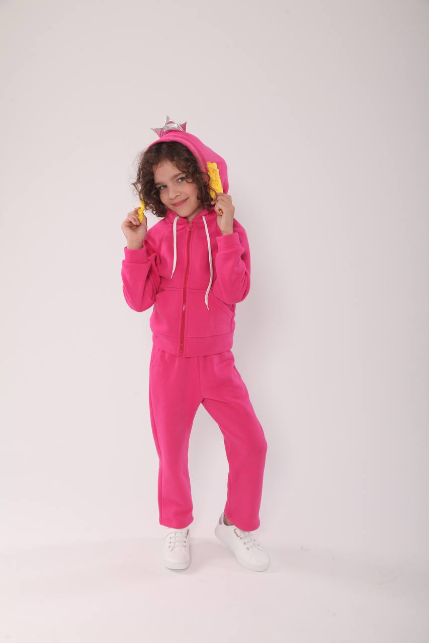 3 in 1 Pullover mit Spielzeug und Reisekissen Prinzess