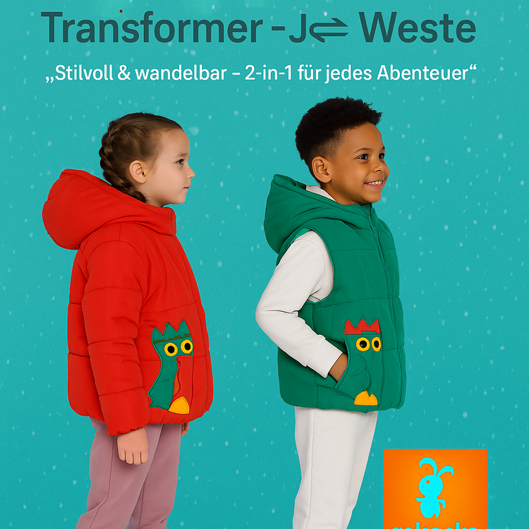 Transformer Jacken ⇄ Westen (2-in-1)