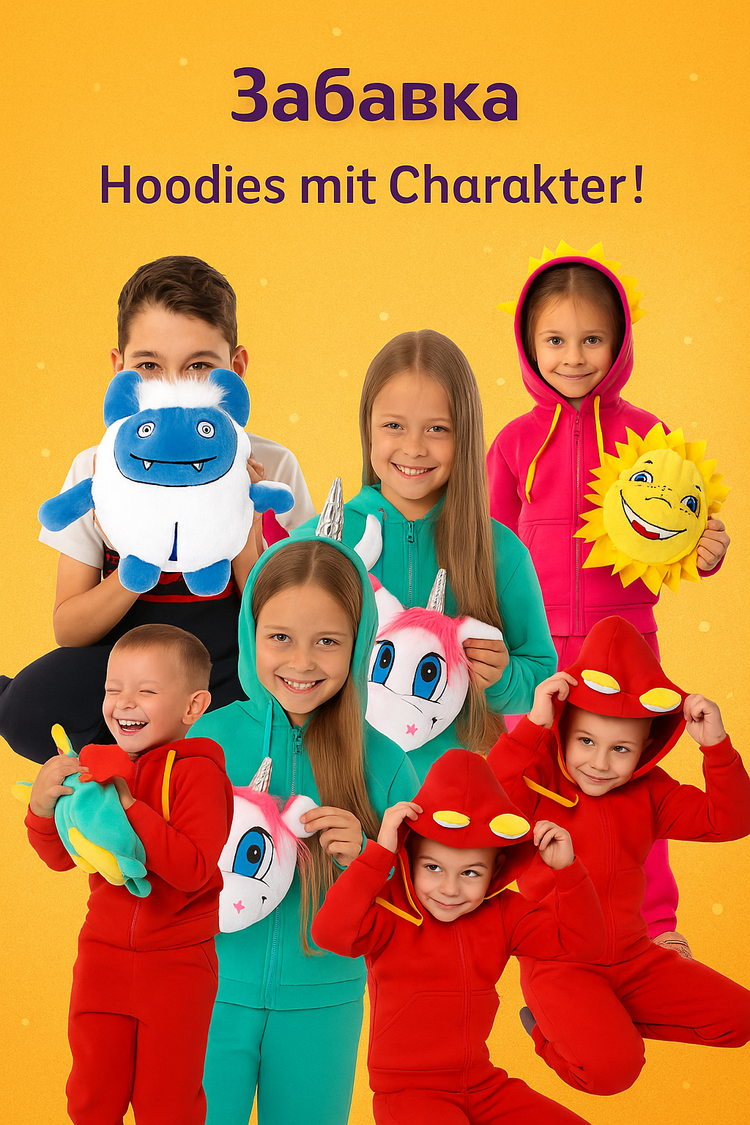 Charakter Hoodie 3-in-1