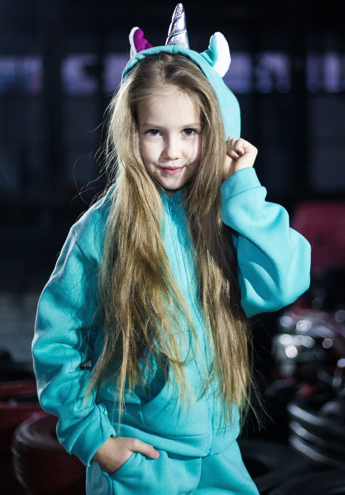 Zabavka Hoodie 3-in-1 – Einhorn Mint (104–128)