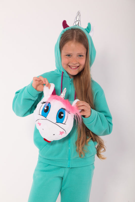 Zabavka Hoodie 3-in-1 – Einhorn Mint (104–128)