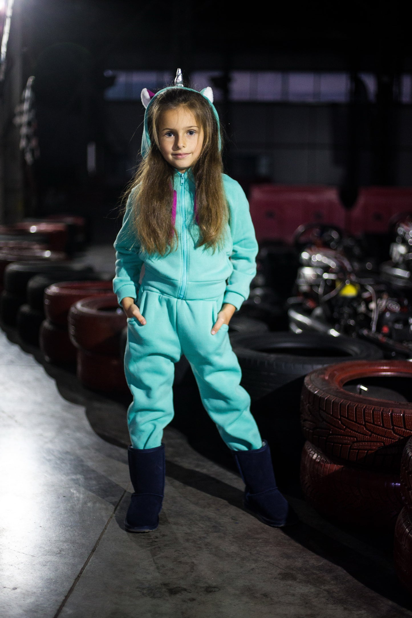 Zabavka Hoodie 3-in-1 – Einhorn Mint (104–128)