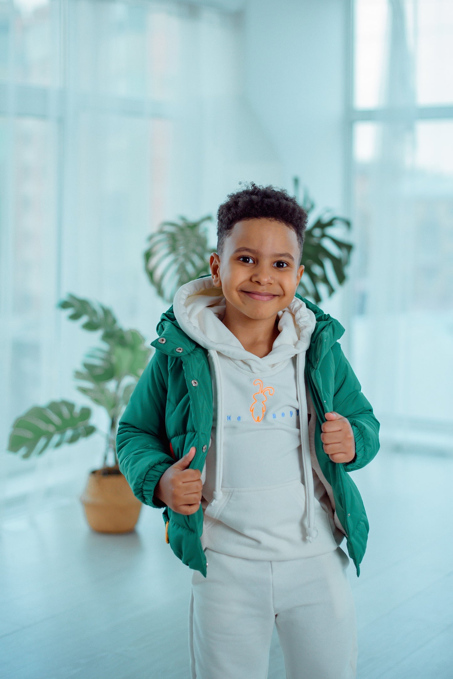 Transformer Jacke ⇄ Weste – Drache Grün | Zabavka