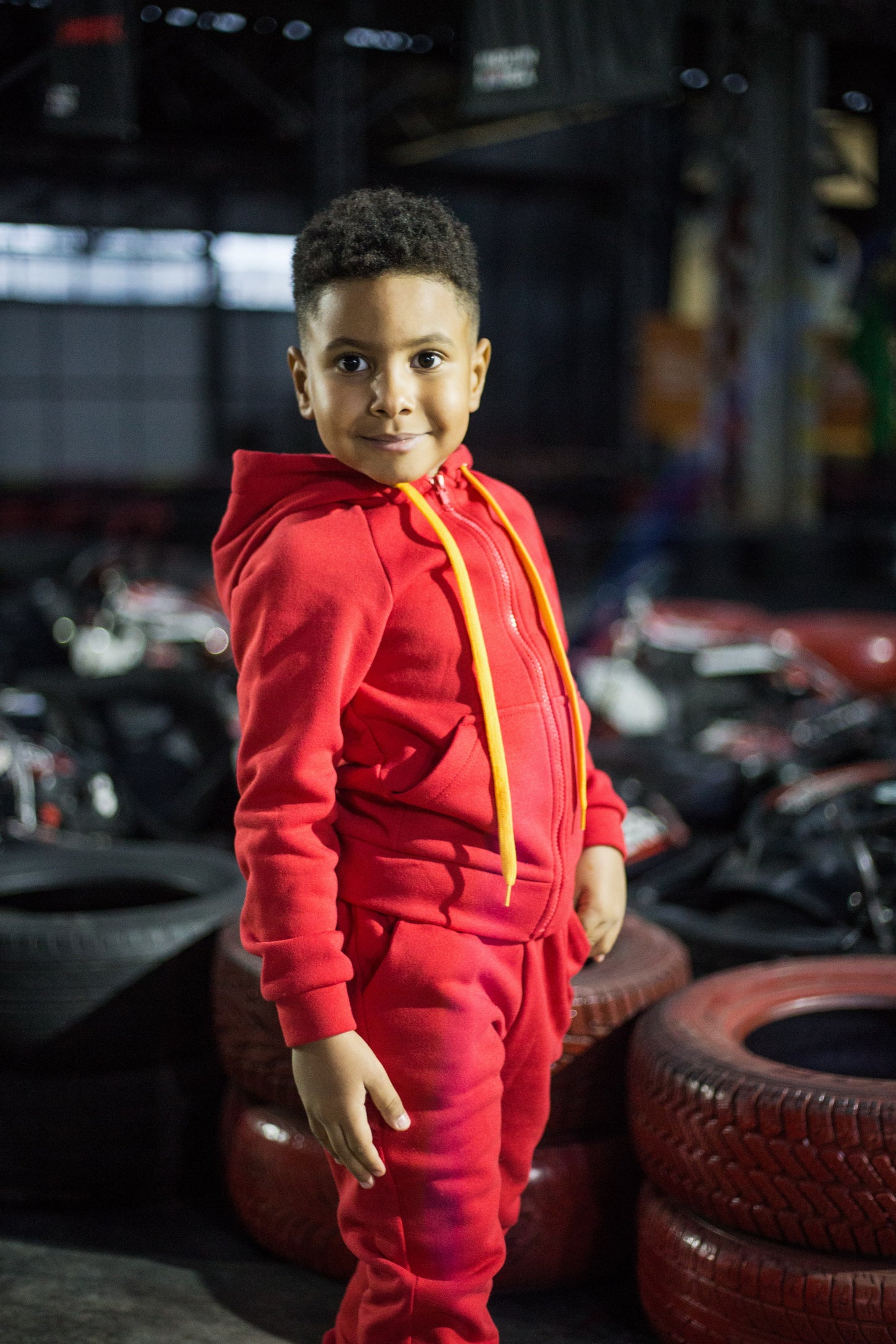 Zabavka Hoodie 3-in-1 – Drache Rot (104–128)