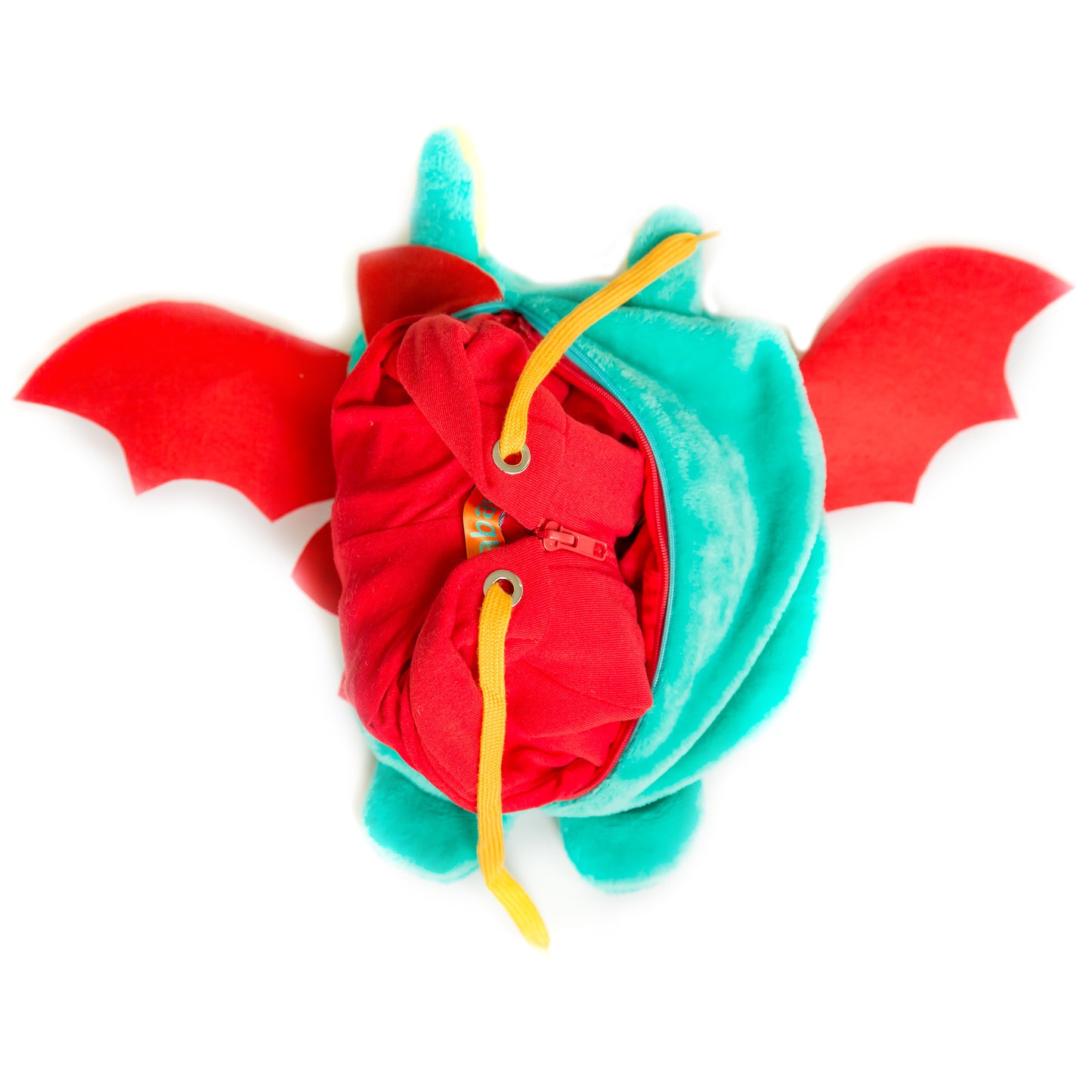 Zabavka Hoodie 3-in-1 – Drache Rot (104–128)