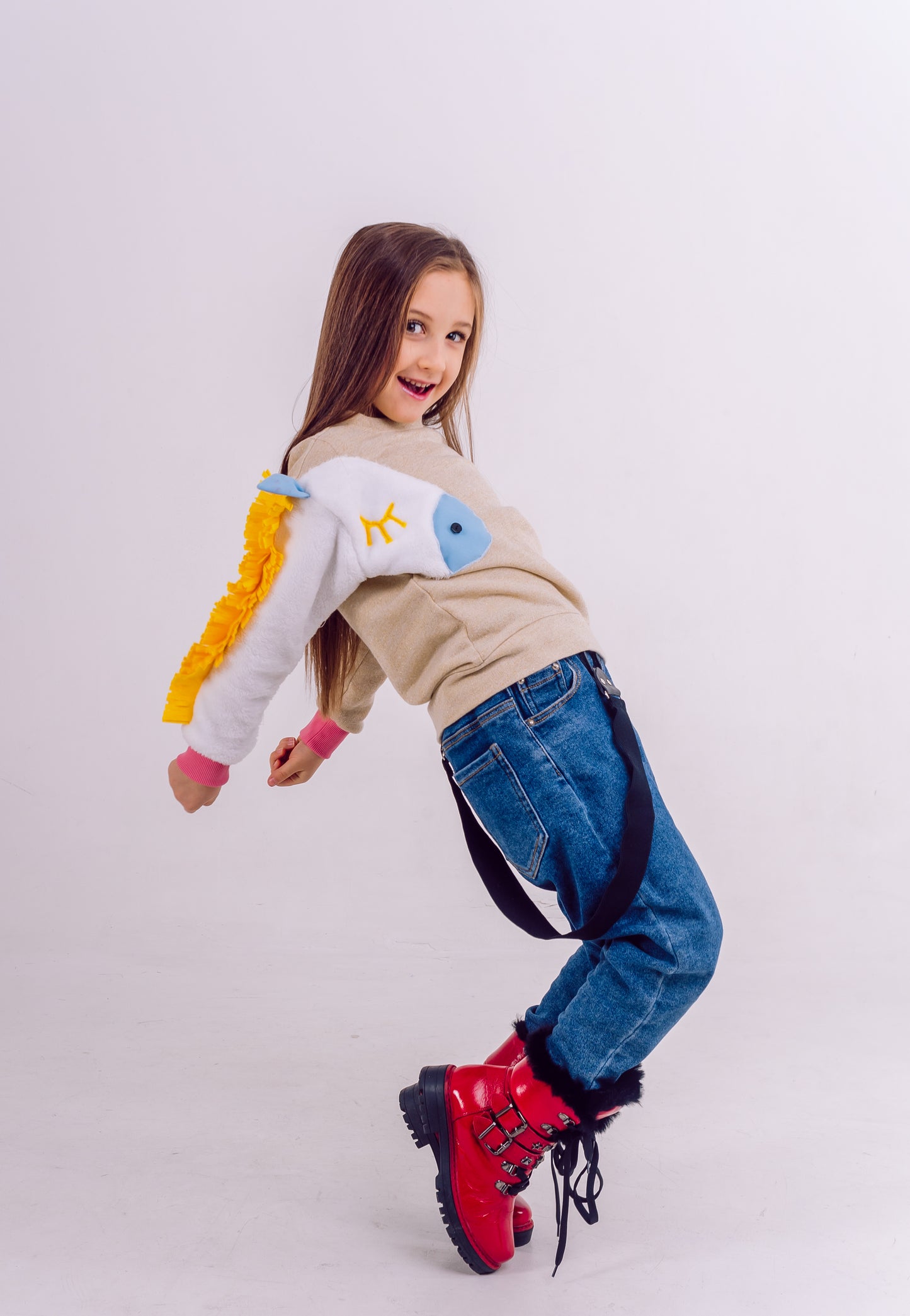 Sweatshirt „Pferdchen“ – Baumwolle