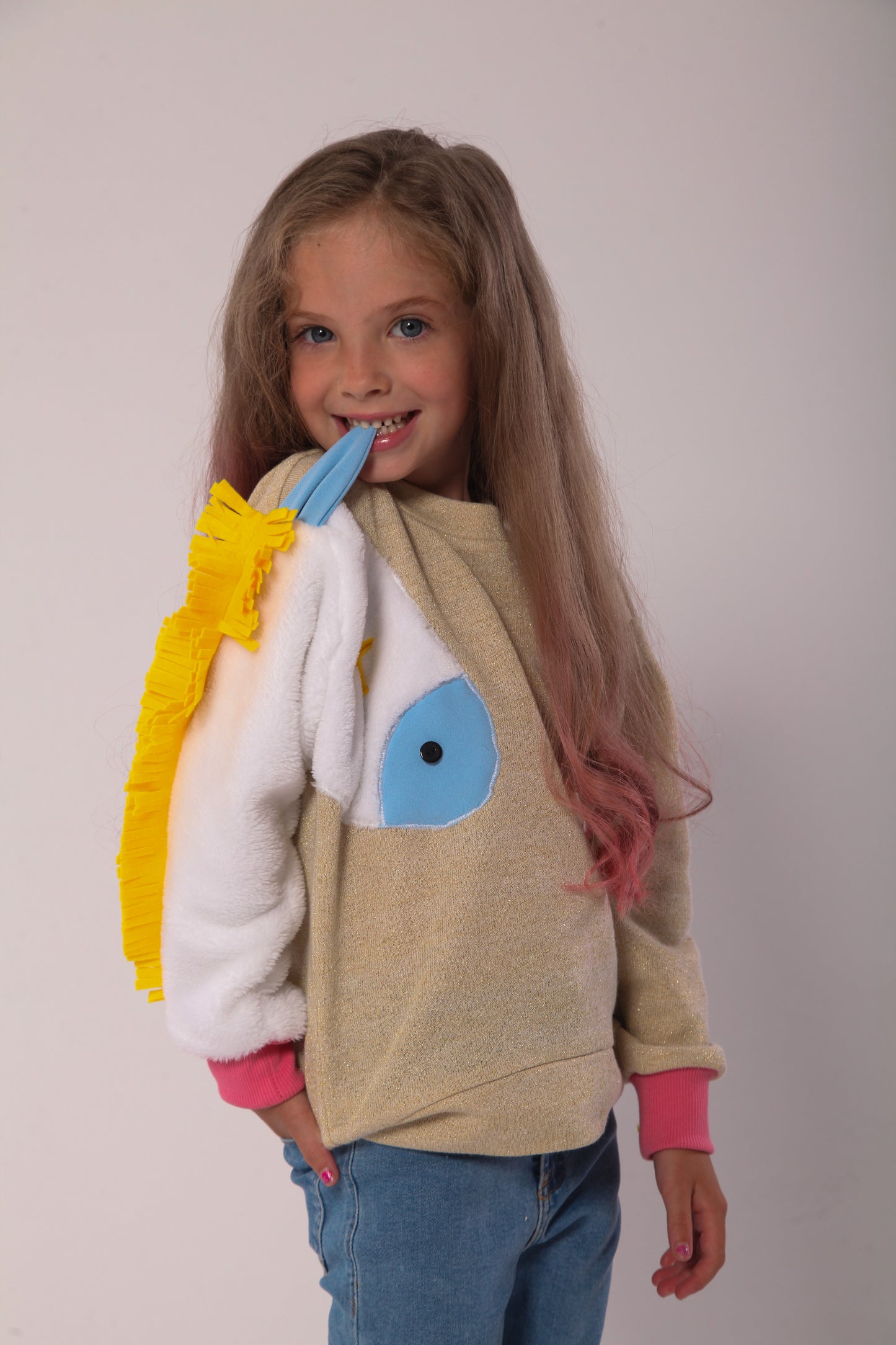 Sweatshirt „Pferdchen“ – Baumwolle