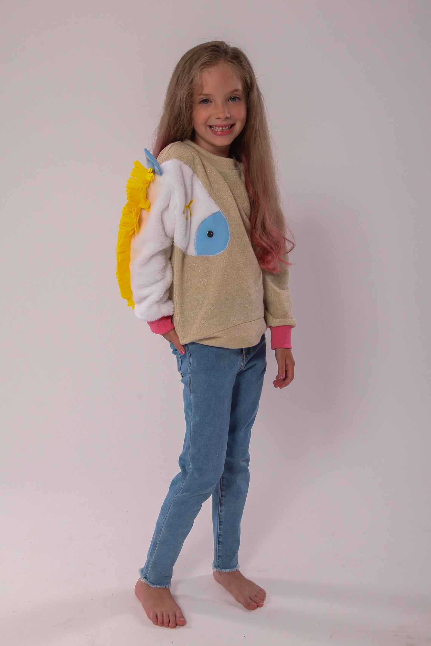 Sweatshirt „Pferdchen“ – Baumwolle