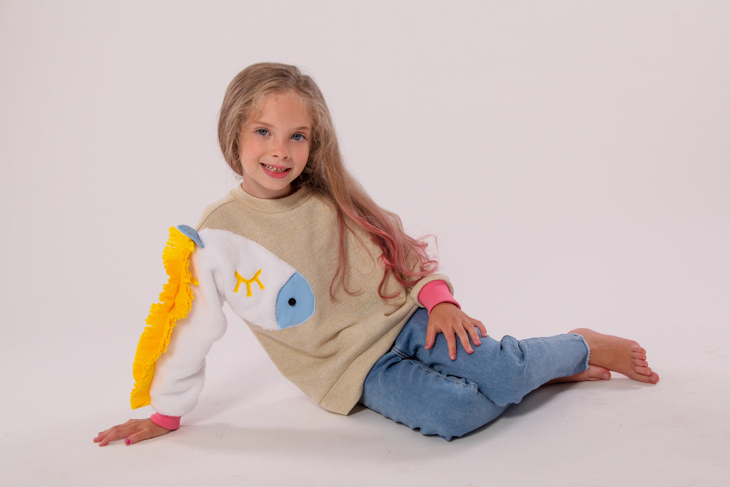 Sweatshirt „Pferdchen“ – Baumwolle