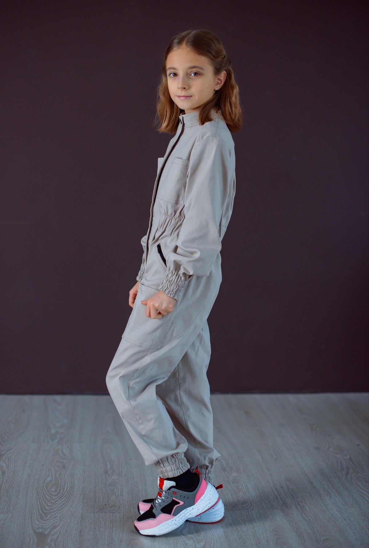 Jumpsuit „Pilot“ – Stretch-Baumwolle