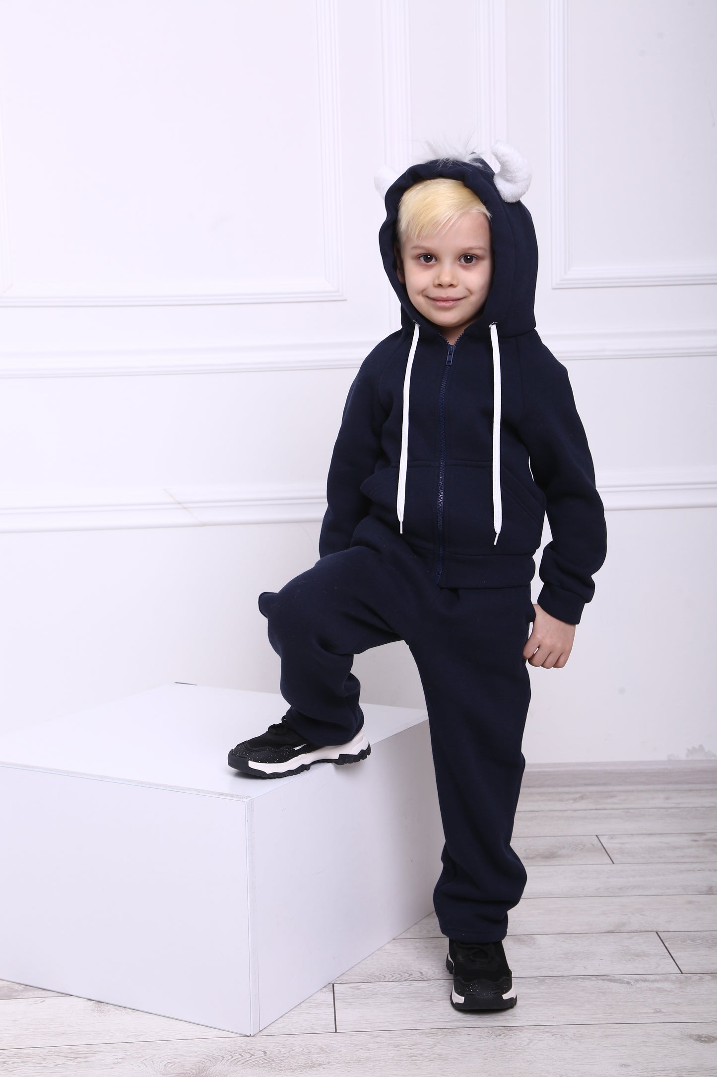 Zabavka Hoodie 3-in-1 – Yeti Blau (104–128)