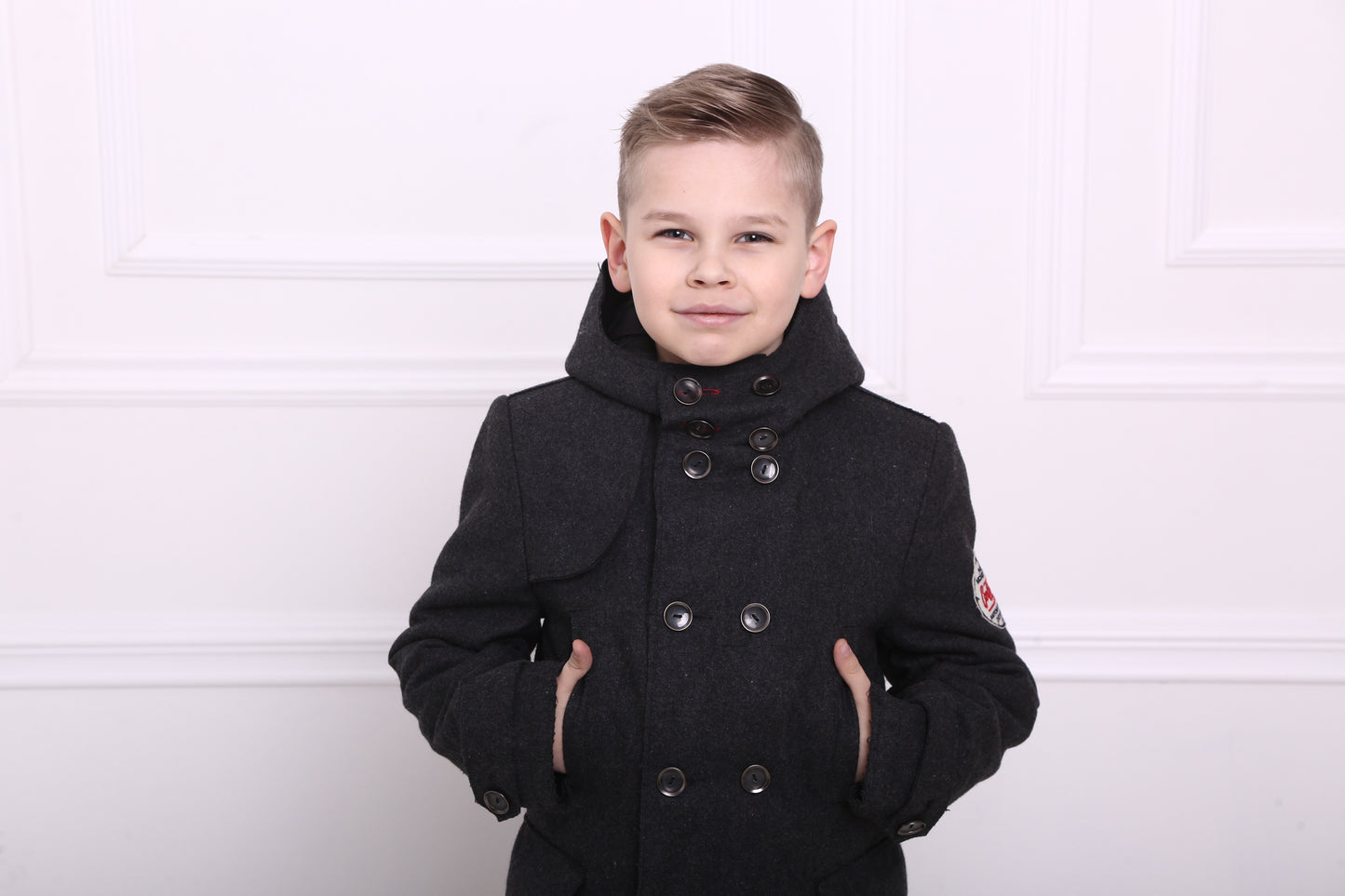 Wollmantel für Jungen und Teenager