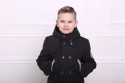 Wollmantel für Jungen und Teenager