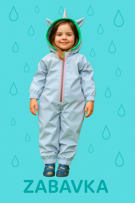 Regenoverall Kinder Einhorn – Größe 92-122