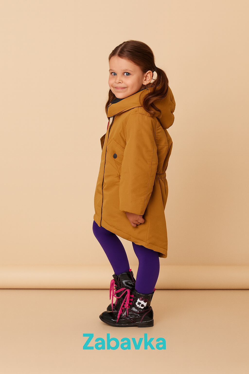 Парка горчичная — защита от ветра и дождя