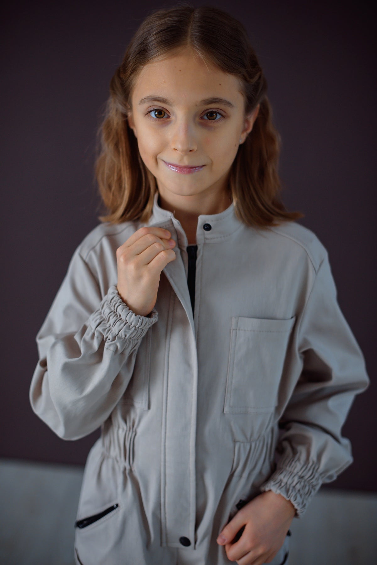 Jumpsuit „Pilot“ – Stretch-Baumwolle