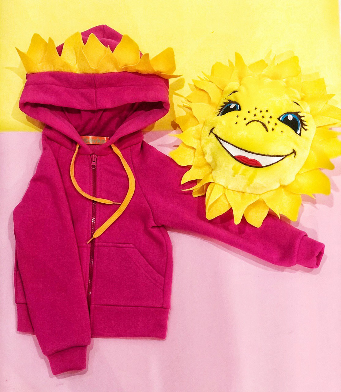 Zabavka Hoodie 3-in-1 – Sonne Pink (104–128)