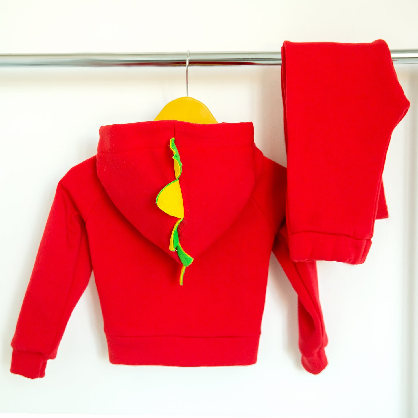 Zabavka Hoodie 3-in-1 – Drache Rot (104–128)