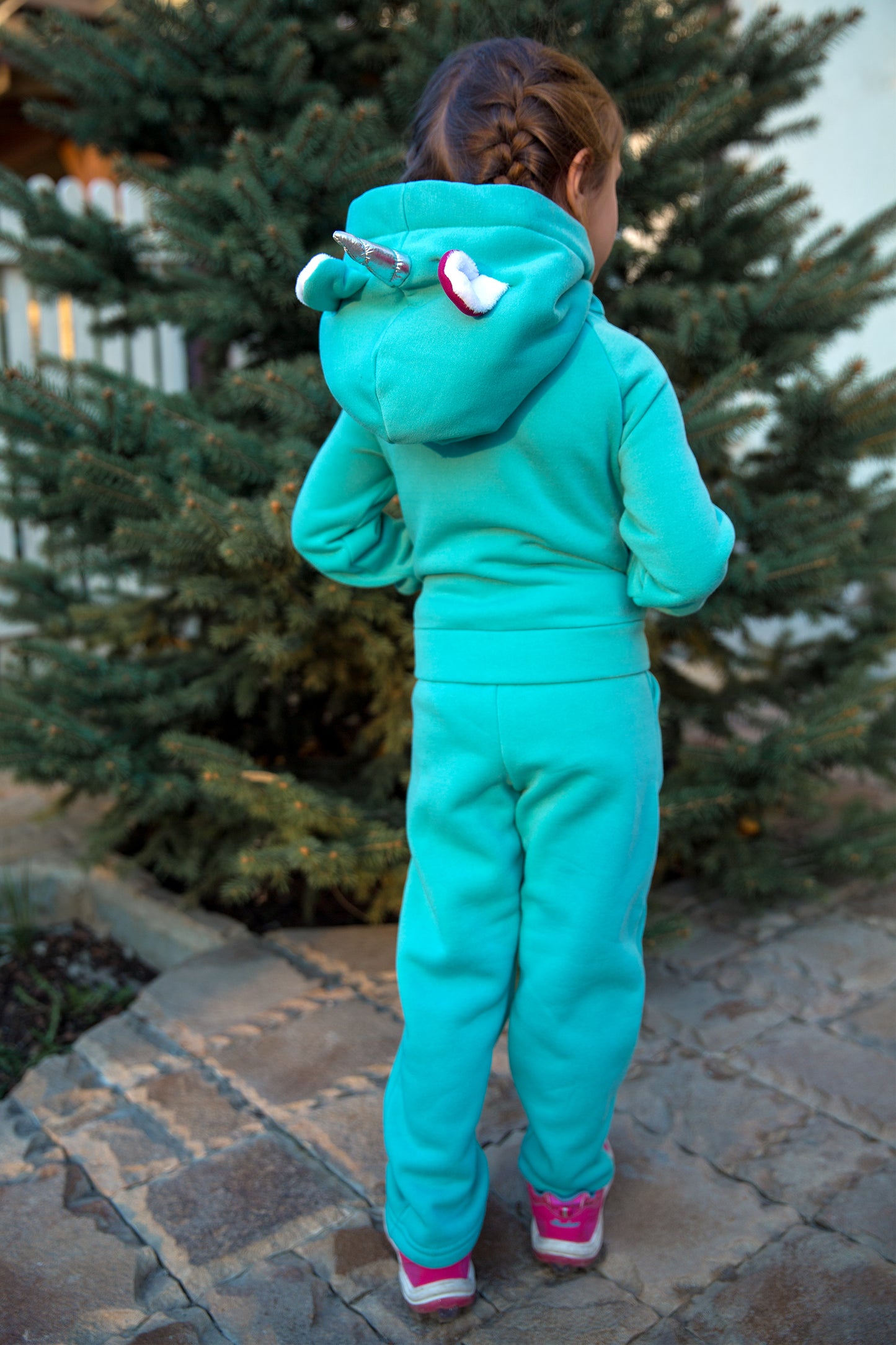 Zabavka Hoodie 3-in-1 – Einhorn Mint (104–128)