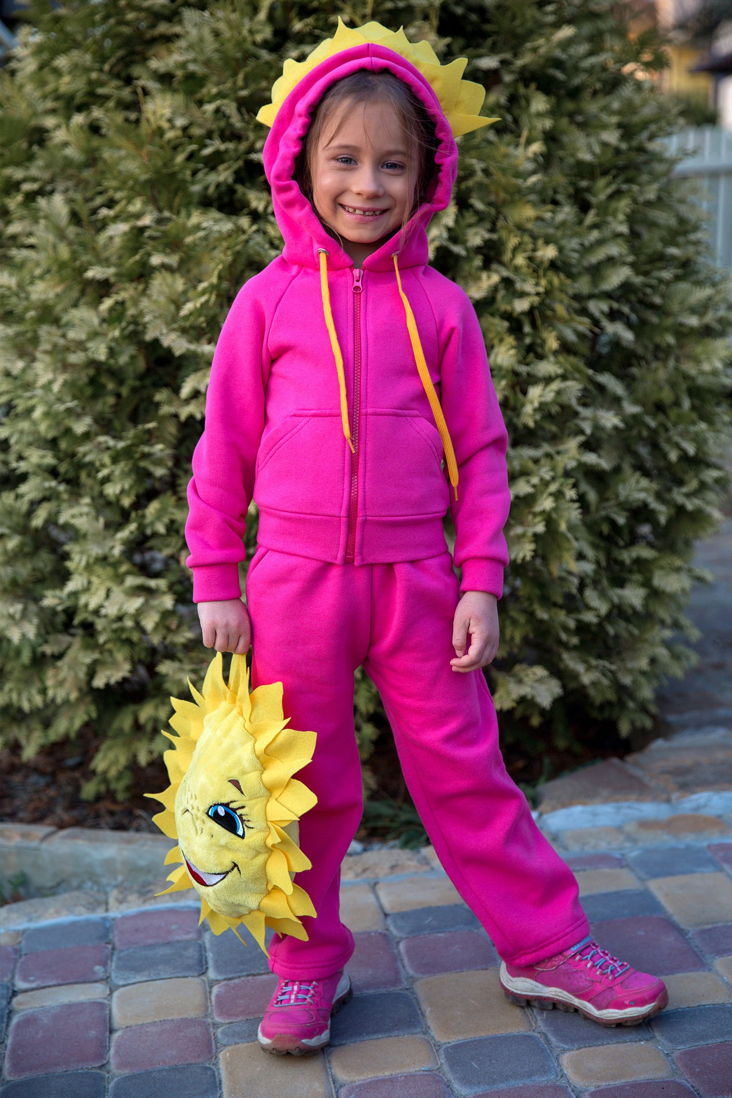 Zabavka Hoodie 3-in-1 – Sonne Pink (104–128)