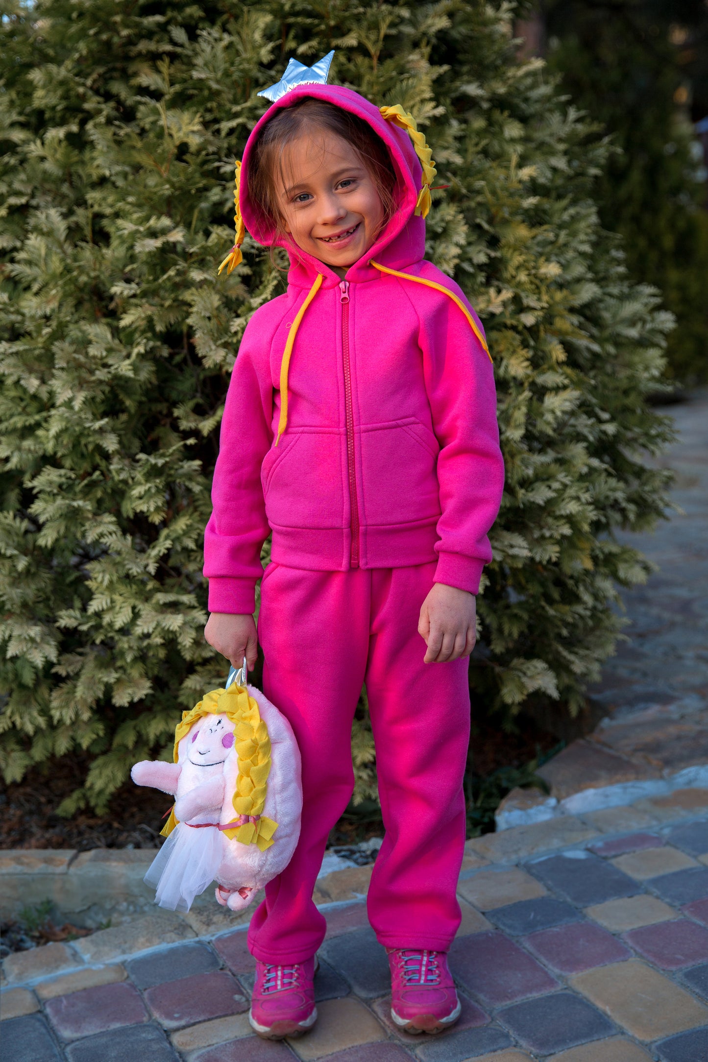 Zabavka Hoodie 3-in-1 – Prinzessin Pink (104–128)