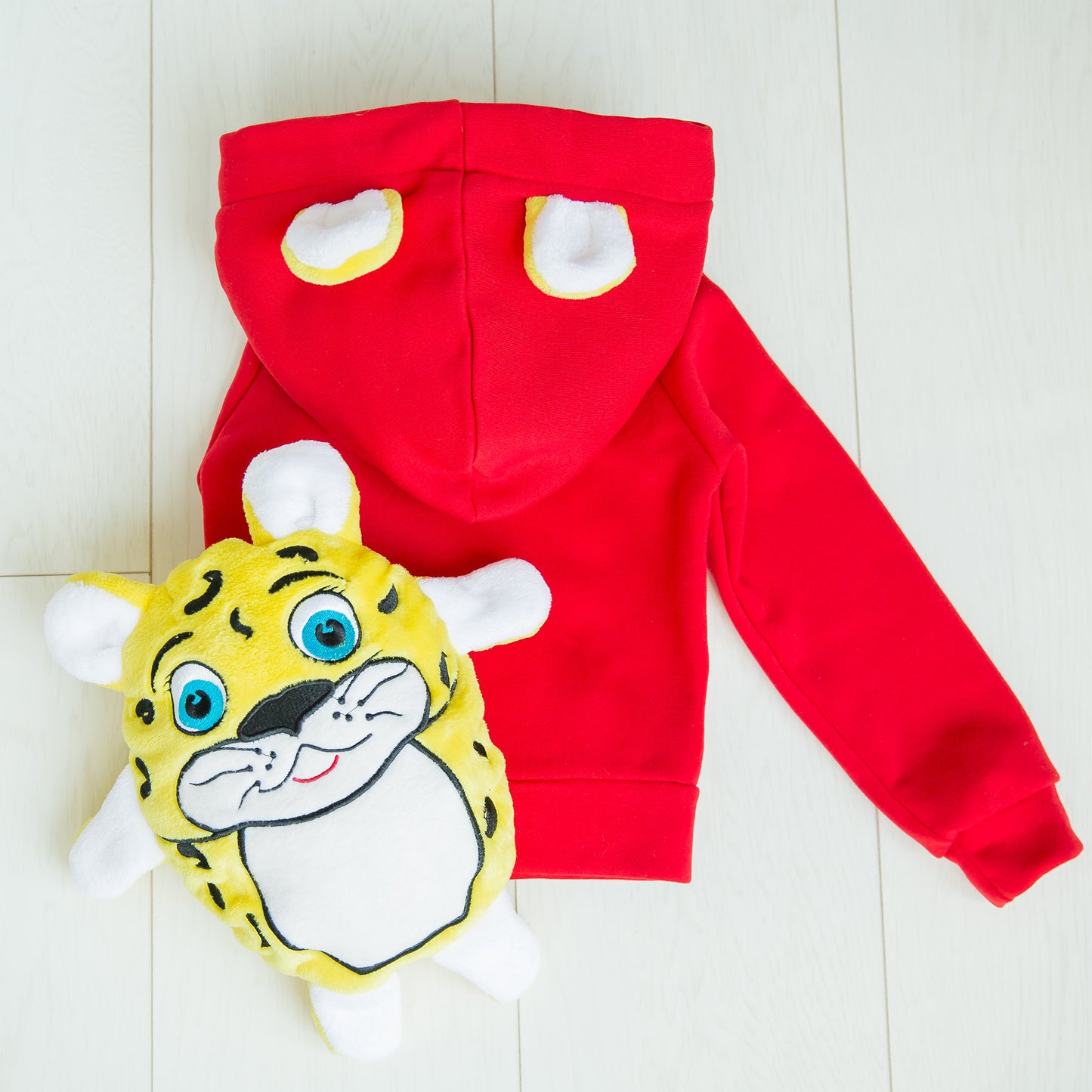 Zabavka Hoodie 3-in-1 – Löwe Rot (104–128)