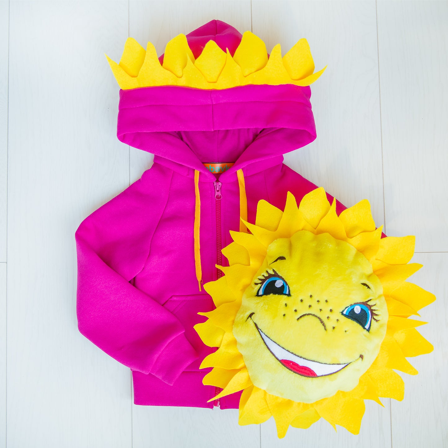 Zabavka Hoodie 3-in-1 – Sonne Pink (104–128)