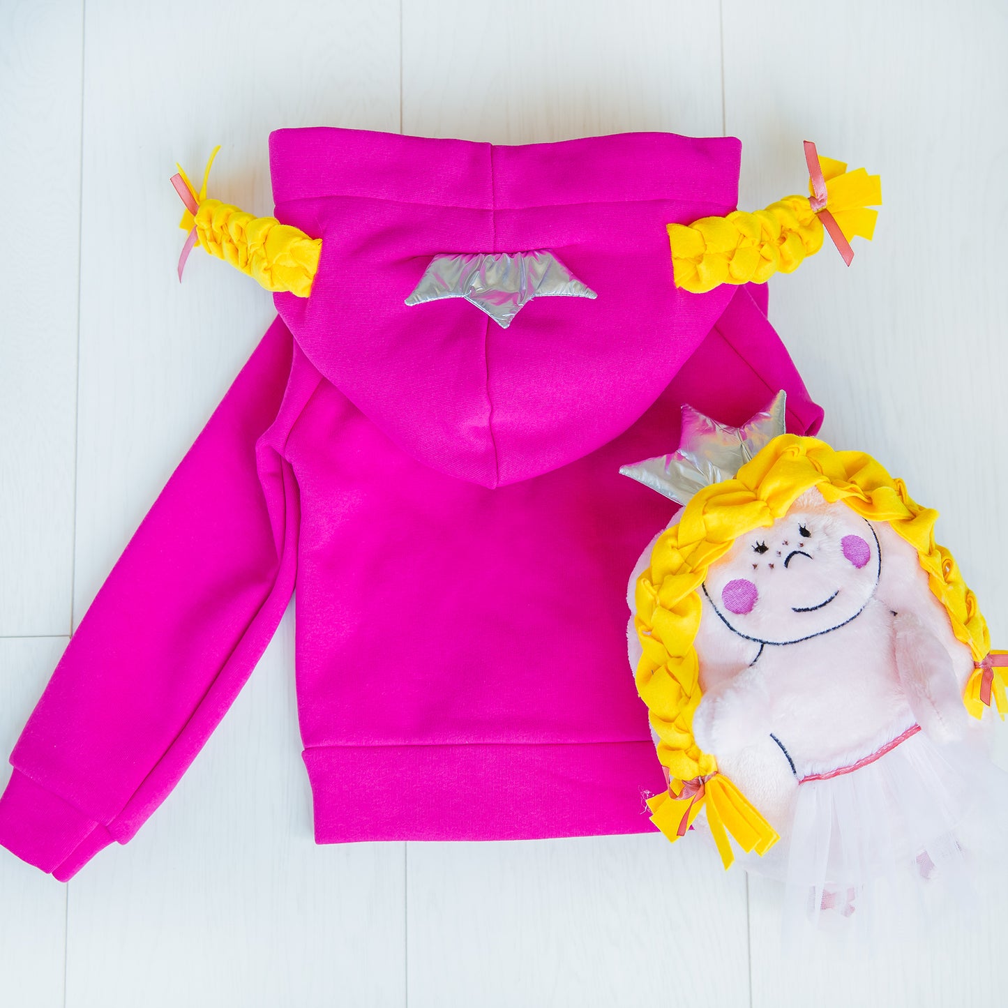 Zabavka Hoodie 3-in-1 – Prinzessin Pink (104–128)