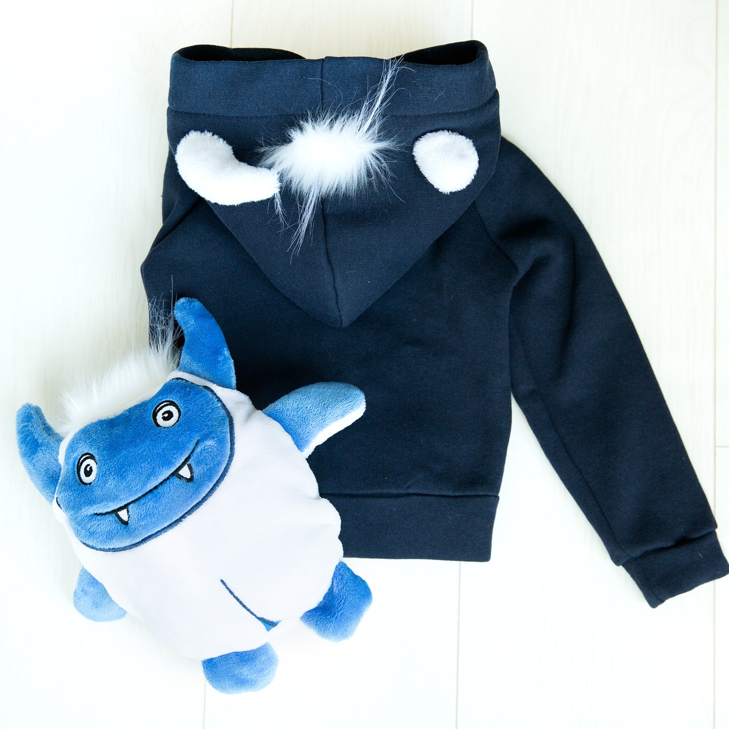 Zabavka Hoodie 3-in-1 – Yeti Blau (104–128)