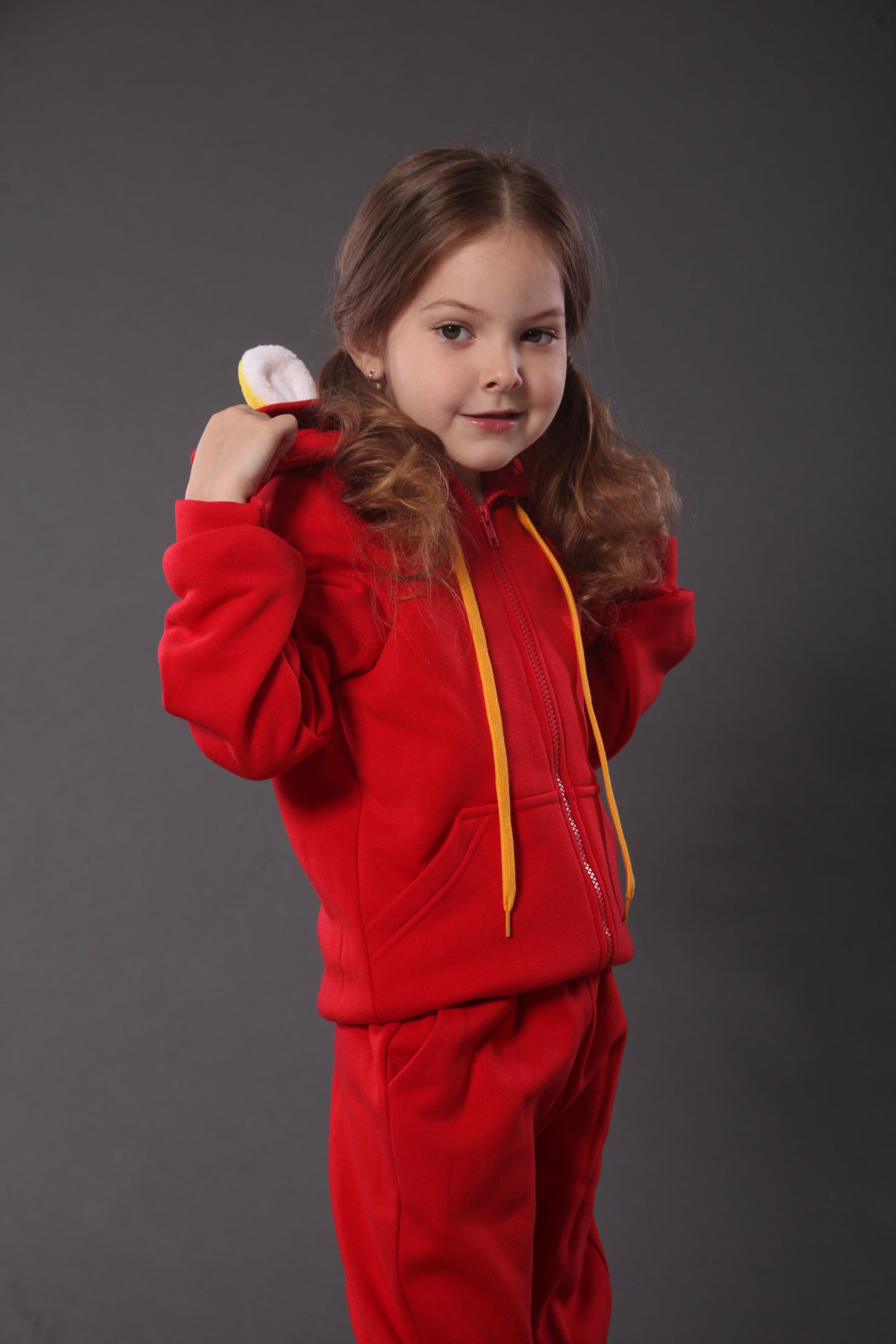 Zabavka Hoodie 3-in-1 – Löwe Rot (104–128)