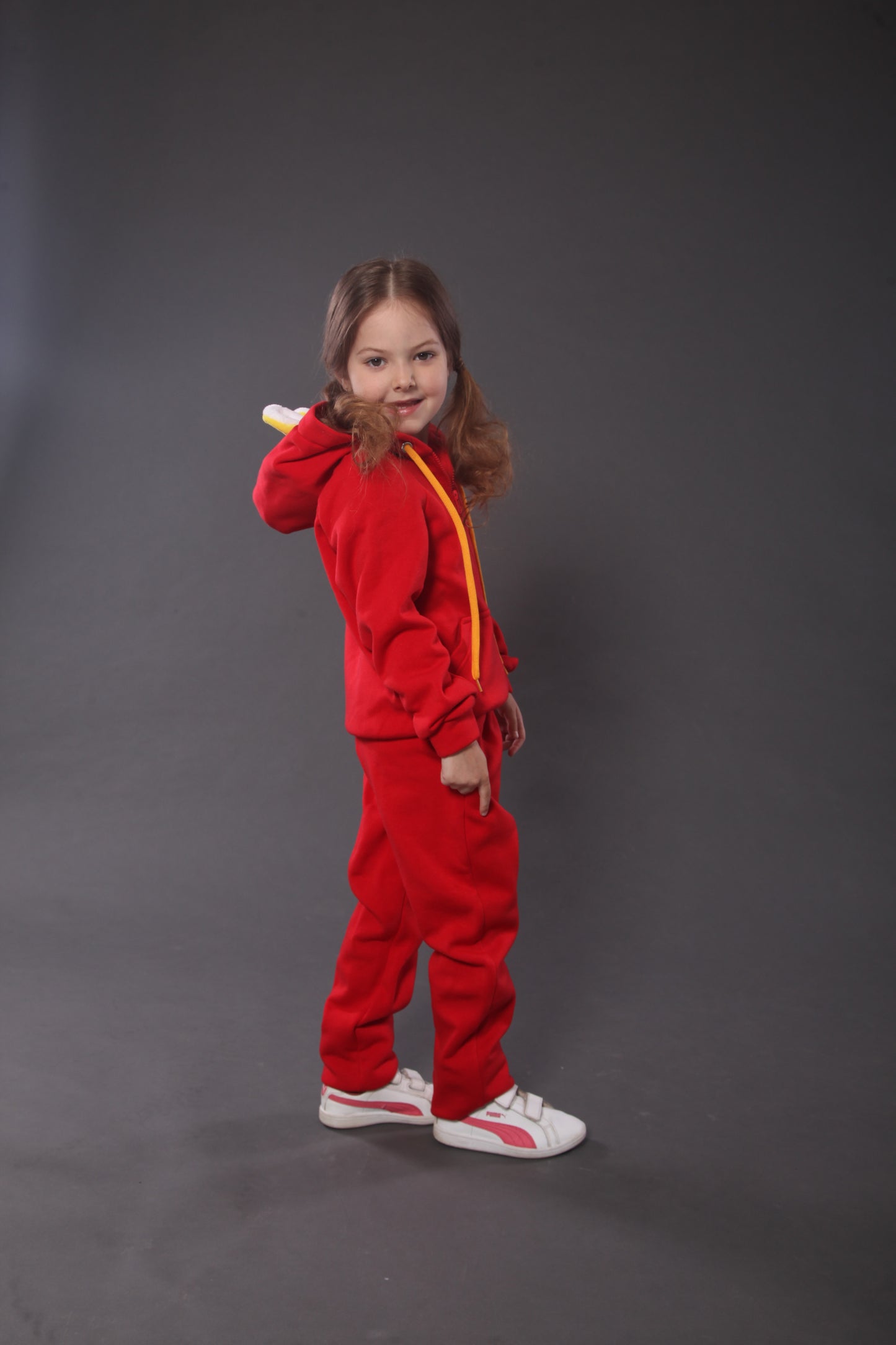 Zabavka Hoodie 3-in-1 – Löwe Rot (104–128)