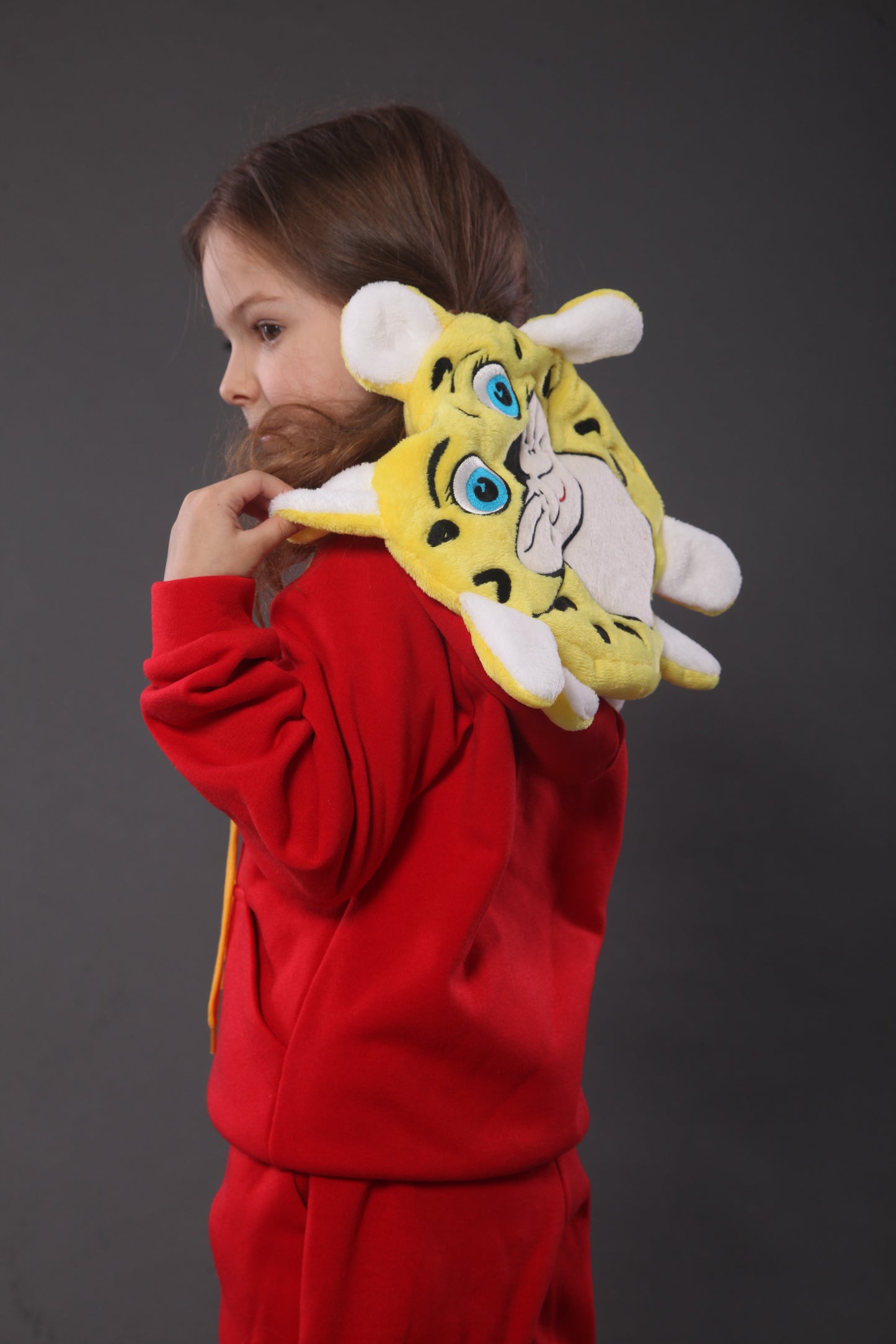 Zabavka Hoodie 3-in-1 – Löwe Rot (104–128)