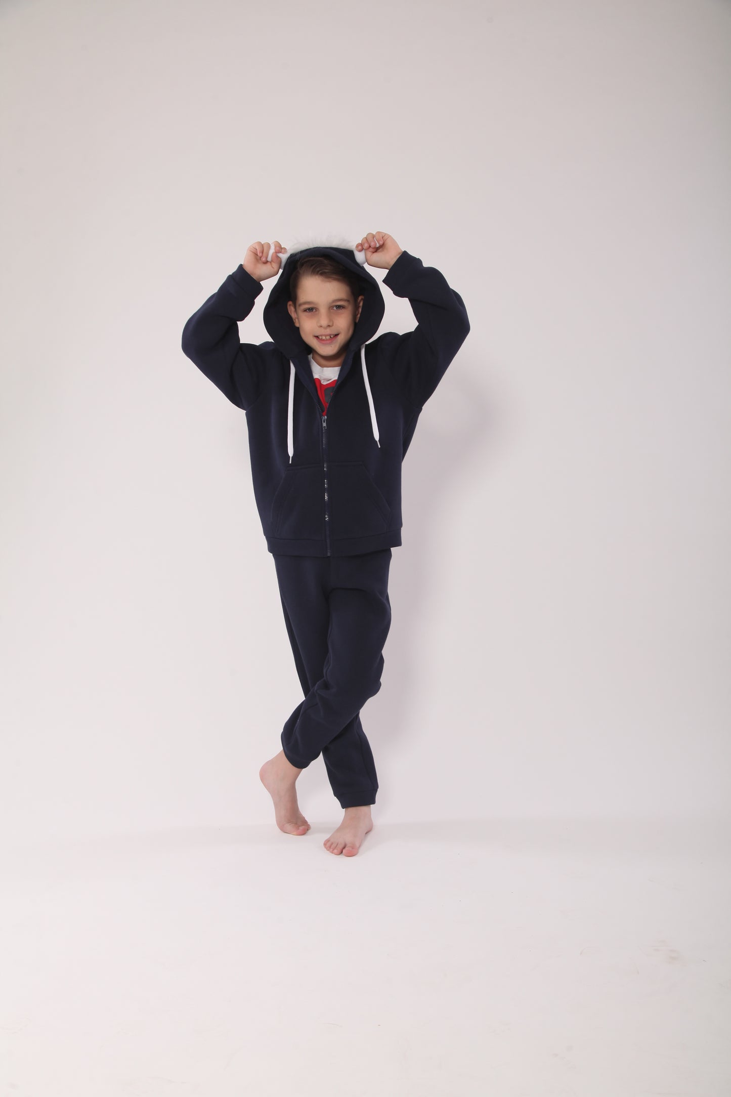 Zabavka Hoodie 3-in-1 – Yeti Blau (104–128)