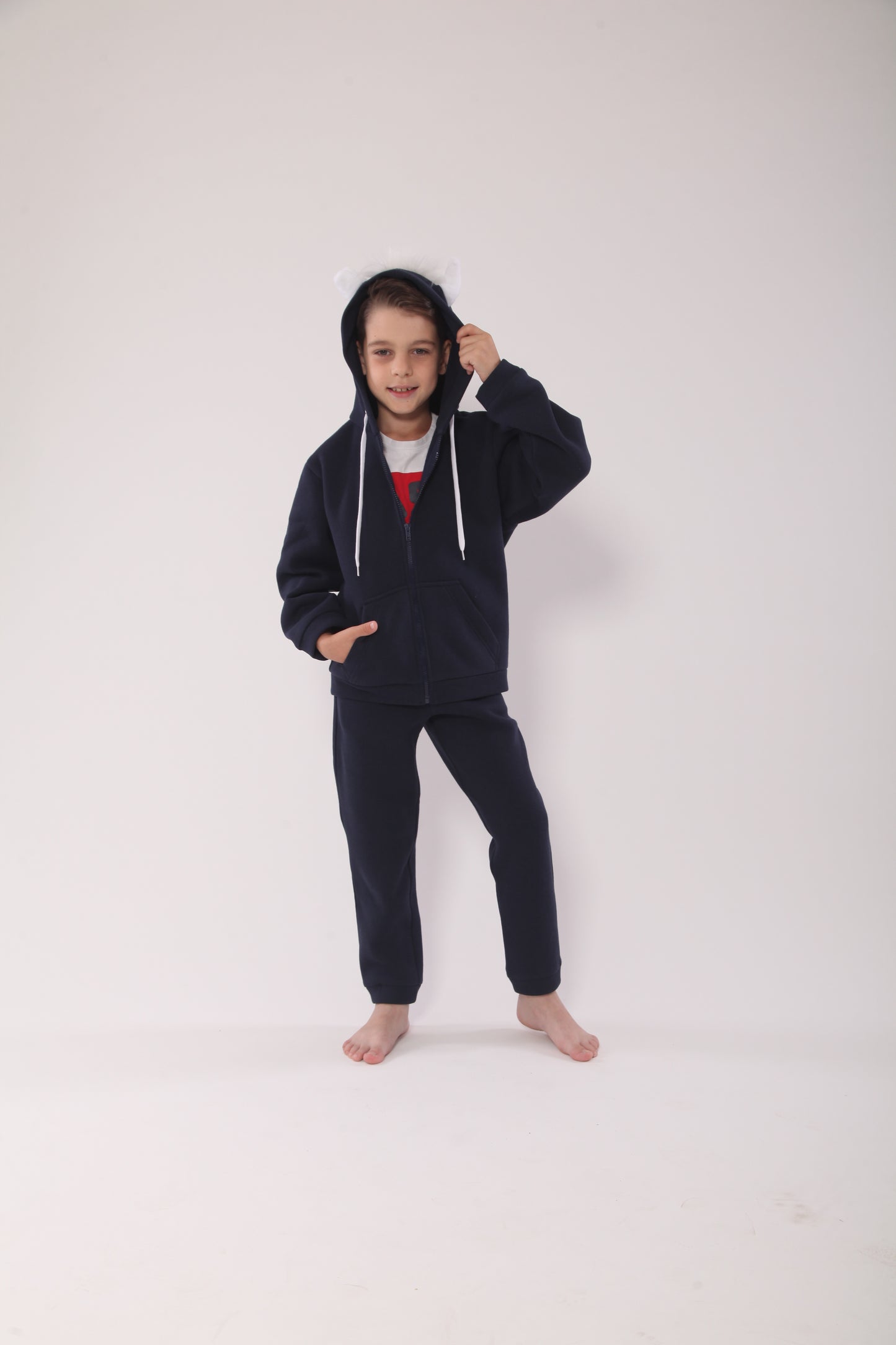 Zabavka Hoodie 3-in-1 – Yeti Blau (104–128)