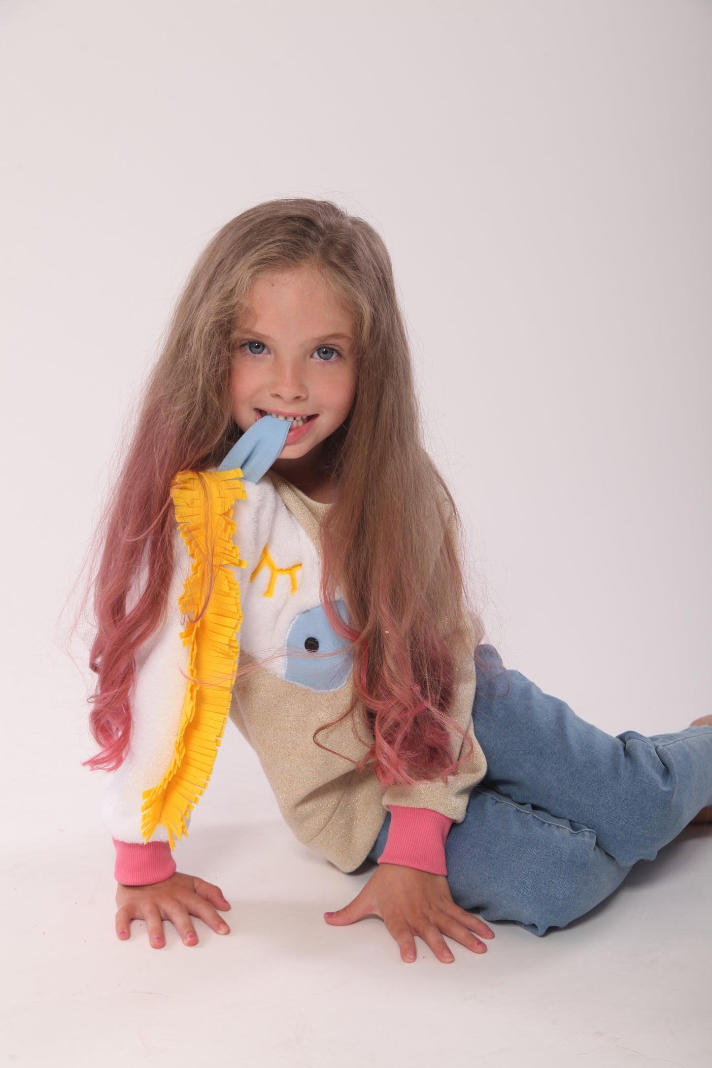 Sweatshirt „Pferdchen“ – Baumwolle