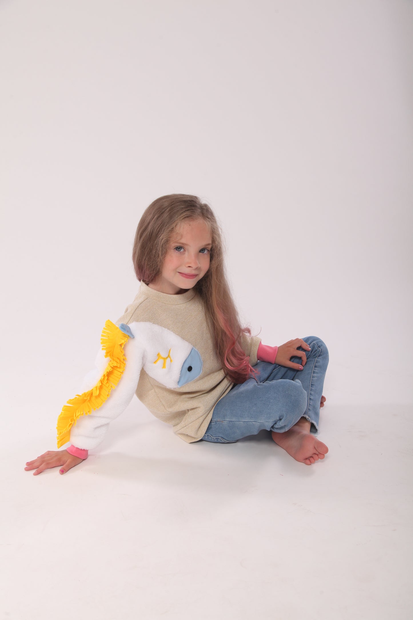 Sweatshirt „Pferdchen“ – Baumwolle