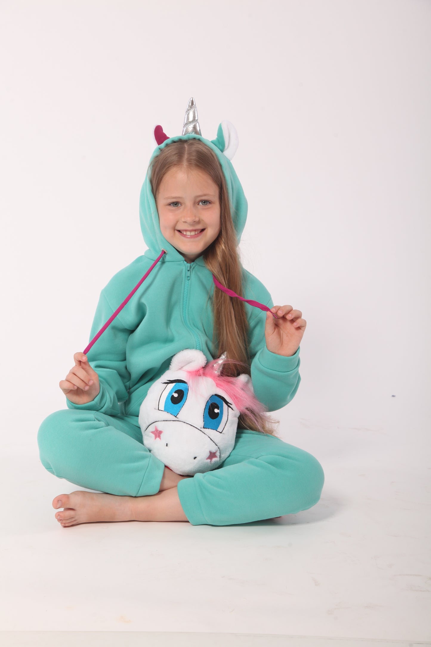 Zabavka Hoodie 3-in-1 – Einhorn Mint (104–128)