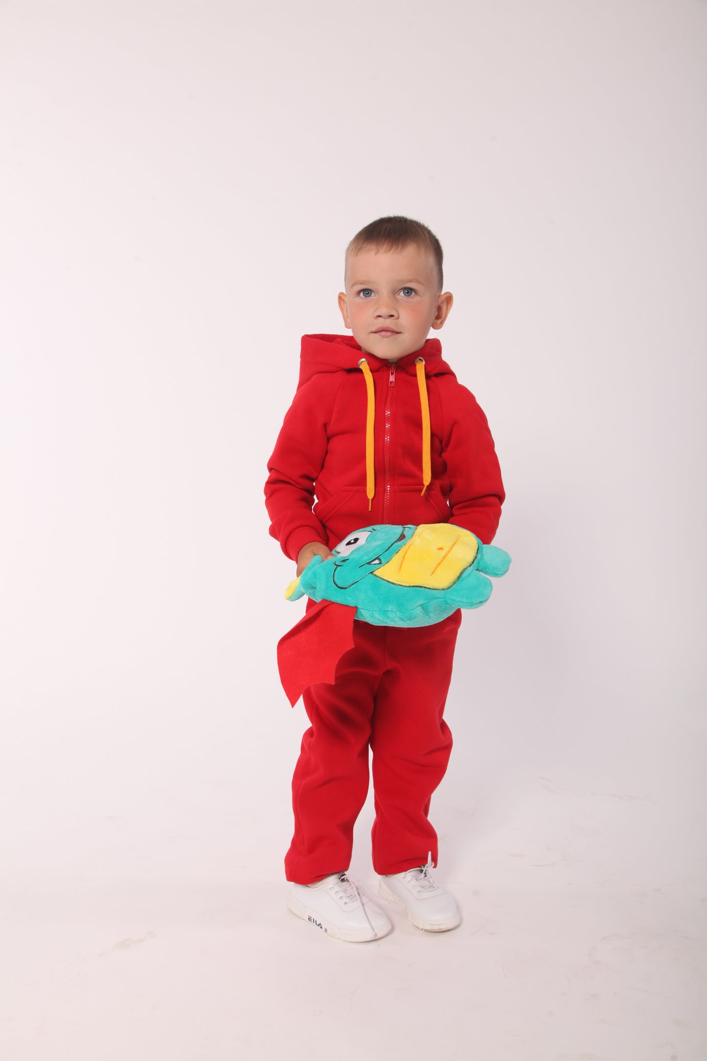 Zabavka Hoodie 3-in-1 – Drache Rot (104–128)