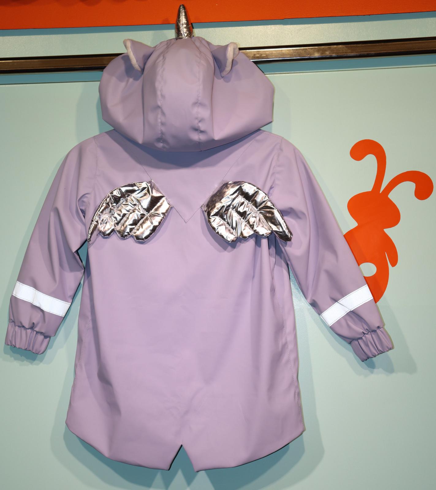 Regenjacke Kinder Einhorn – Größe 92-134