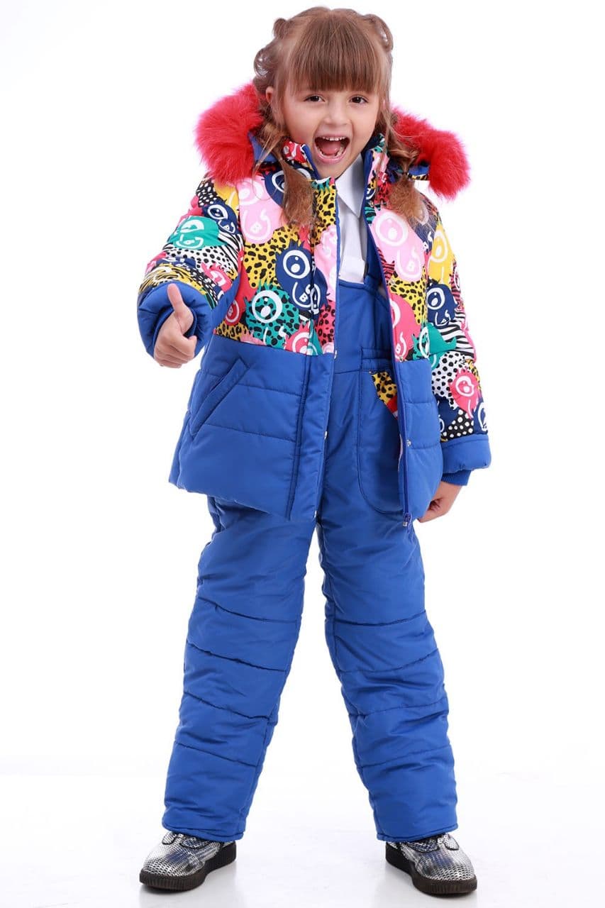Winter Unisex Kinder-Set – Warm & Farbig – Gr. 98, 104, 110, 122