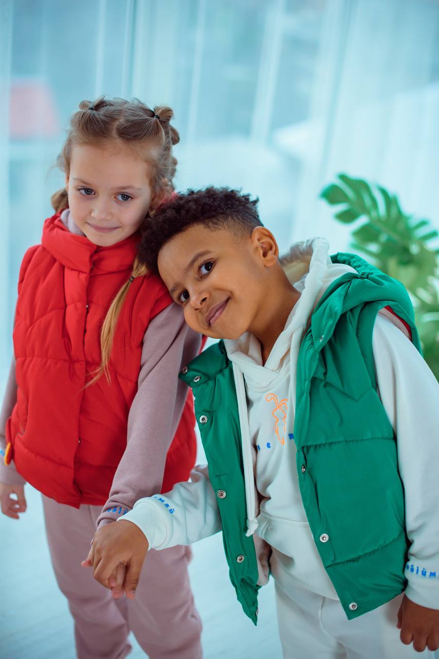 Transformer Jacke ⇄ Weste – Drache Rot | Zabavka