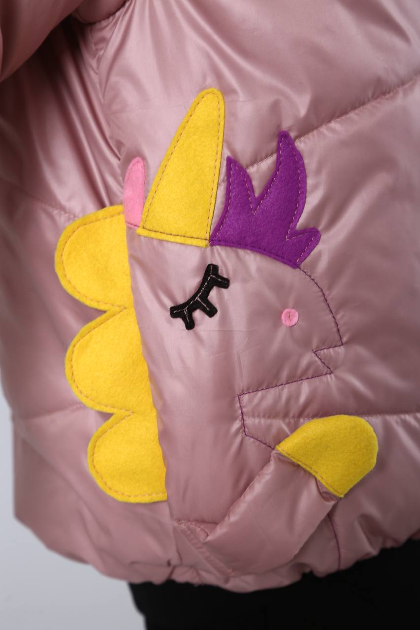Transformer Jacke ⇄ Weste – Einhorn Pudra | Zabavka