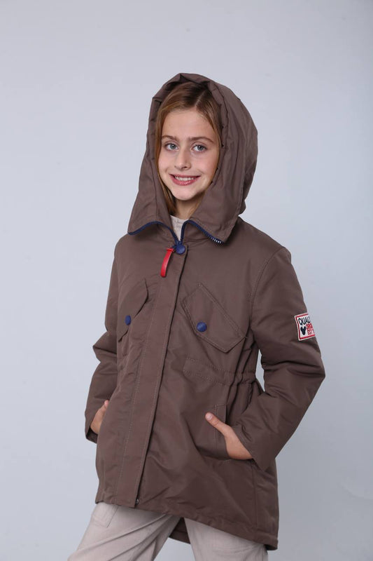 Parkajacke für Mädchen