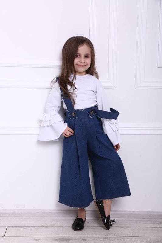 stylische Culotte-Jeans