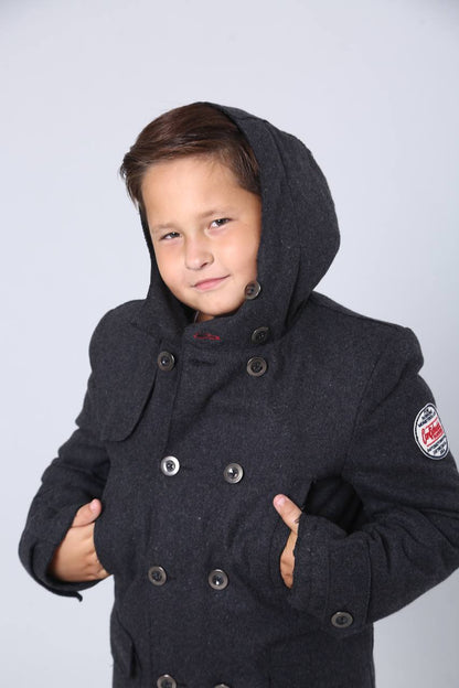 Wollmantel für Jungen und Teenager