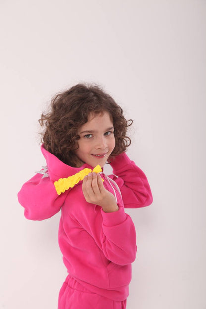 3 in 1 Pullover mit Spielzeug und Reisekissen Prinzess