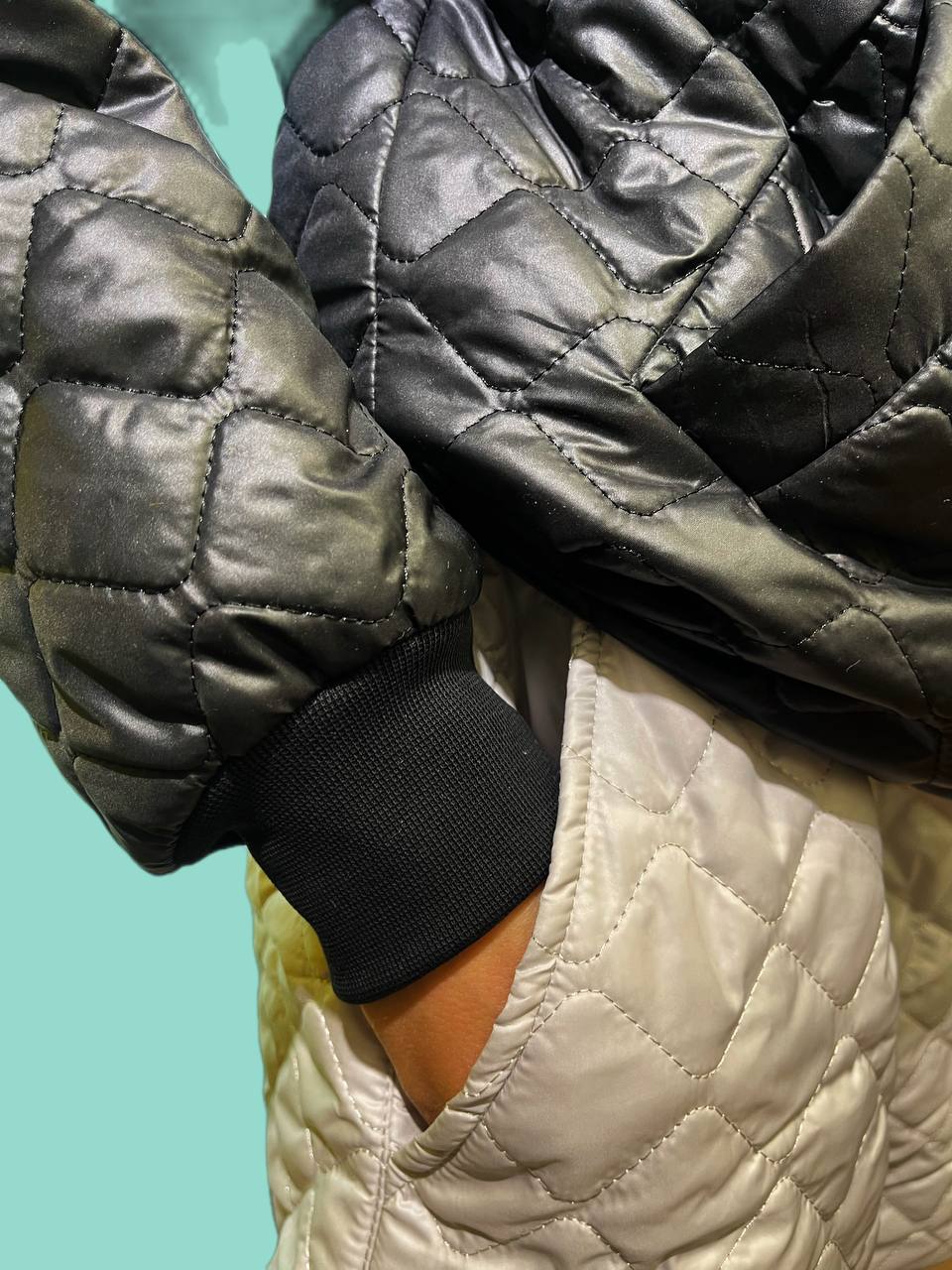 Unisex Steppjacke & Shorts – Leichtes Übergangs-Set – Auch einzeln erhältlich