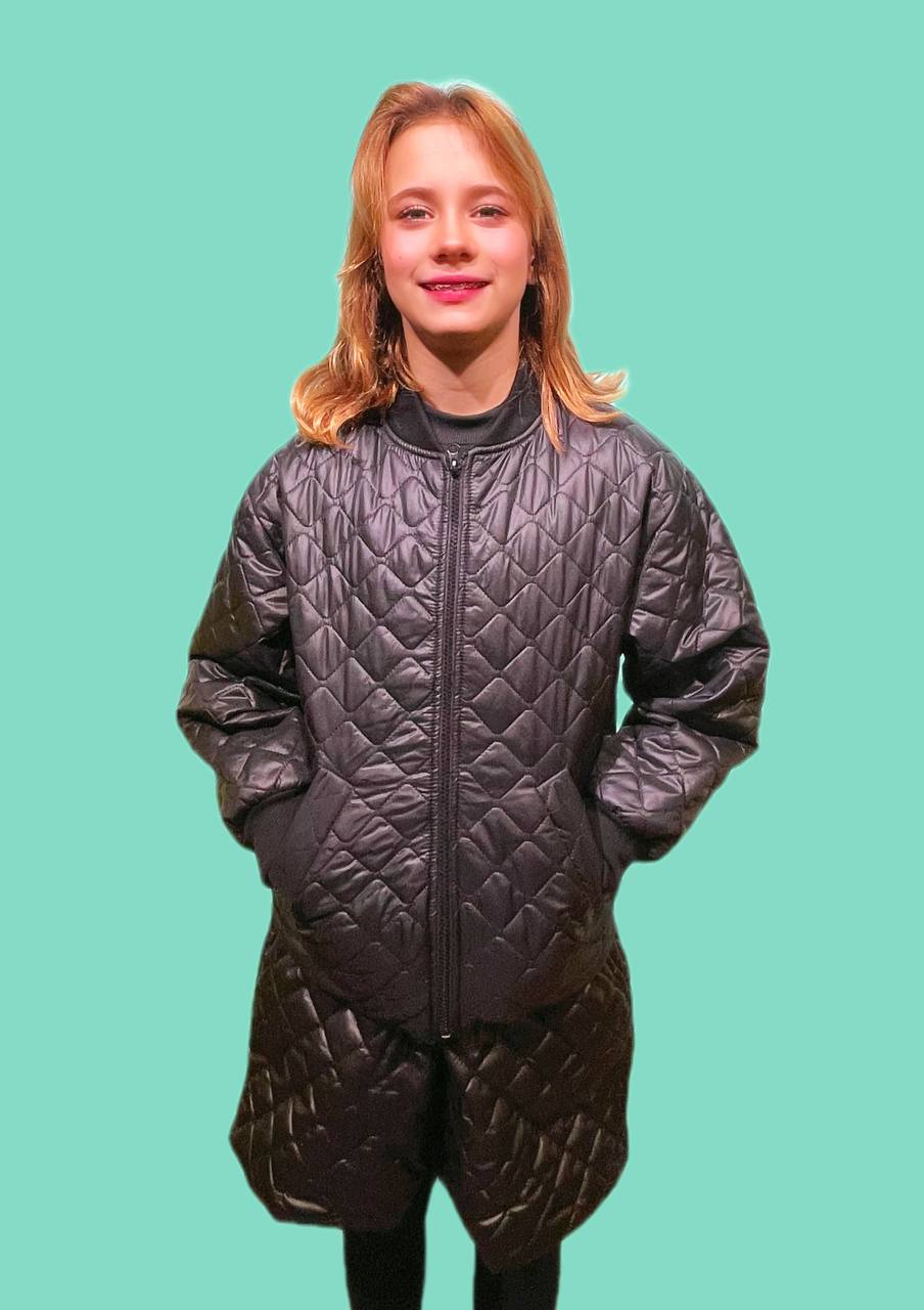 Unisex Steppjacke & Shorts – Leichtes Übergangs-Set – Auch einzeln erhältlich