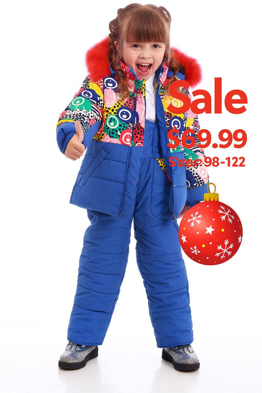 Winter Unisex Kinder-Set – Warm & Farbig – Gr. 98, 104, 110, 122